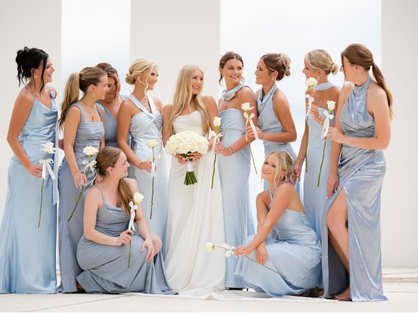 “Something Blue” Ideas for Your Wedding Reception