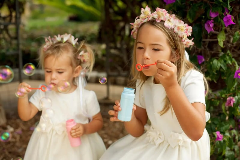 Actividades para niños en bodas